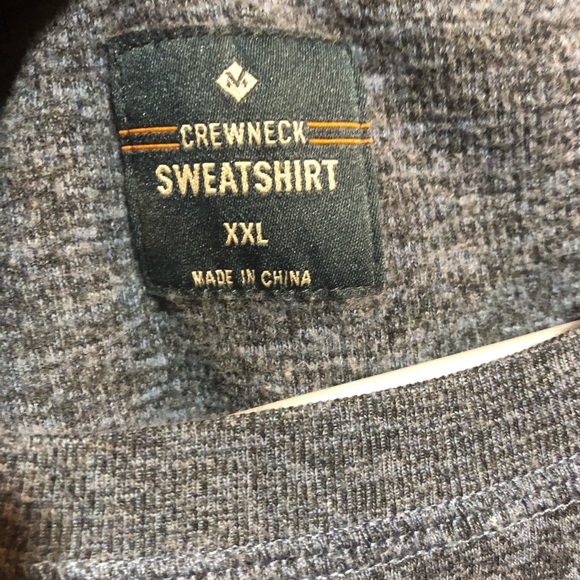 crewneck sweatshirt size XXL - Picture 2 of 2